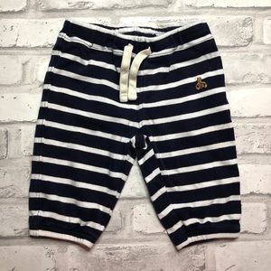 BABY GAP | Striped Pants 0-3M Navy White